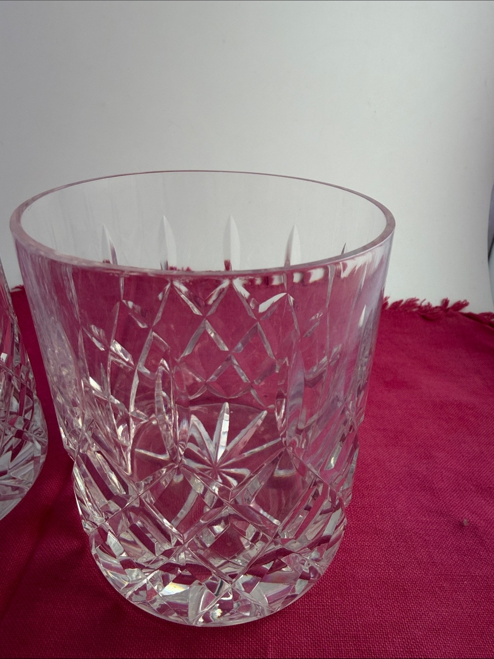 Double Old Fashioned Rosses by Tyrone Crystal Glasses set of 2 - Picture 5 of 16